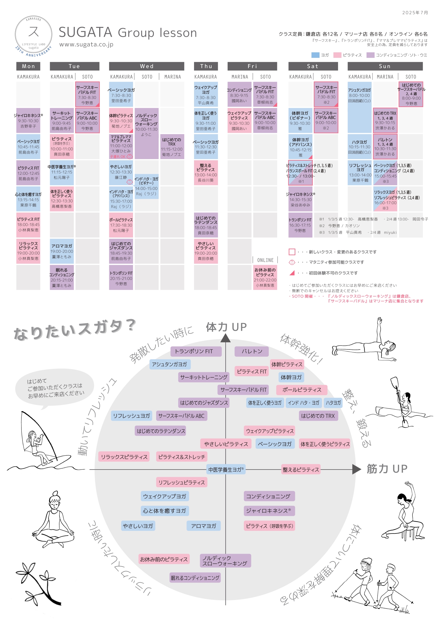 7月スケジュール